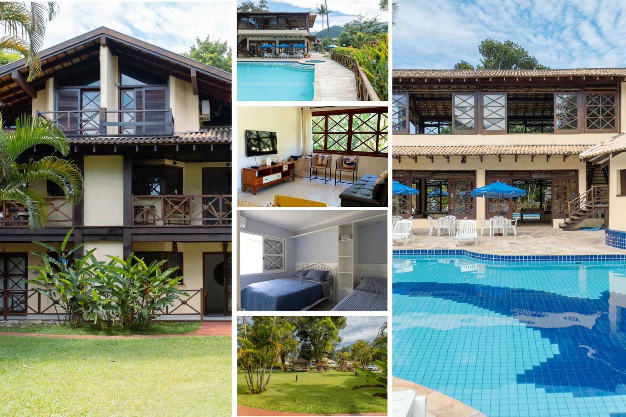 Flats De 1 E 2 Dorm A 50M Da Praia Maresias - Cond Lazer Completo エクステリア 写真